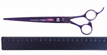 Ножницы Komondor Прямые с Микронасечкой Violet KV-024 8' 20см.