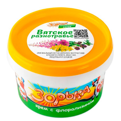 Крем Зорька Вятское Разнотравье Флорализин