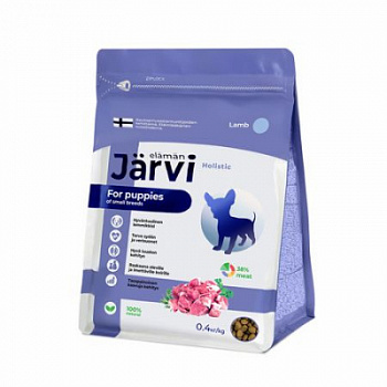 Корм Для Щенков Сухой JARVI Мелкие Породы Ягненок 400 г